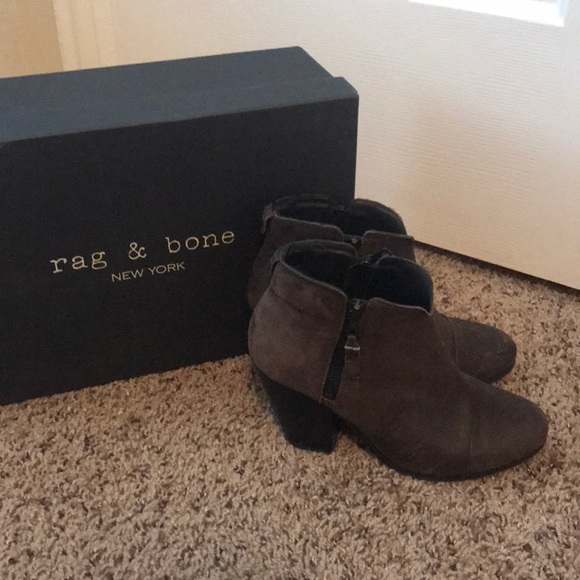 rag & bone Shoes - Rag &Bone Margot Bootie in Stone Ss 36
